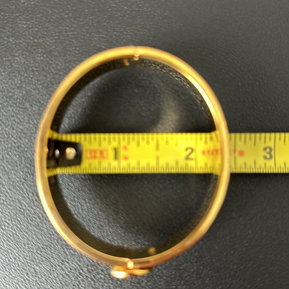 Coach gold bangles - Picture 8 of 9